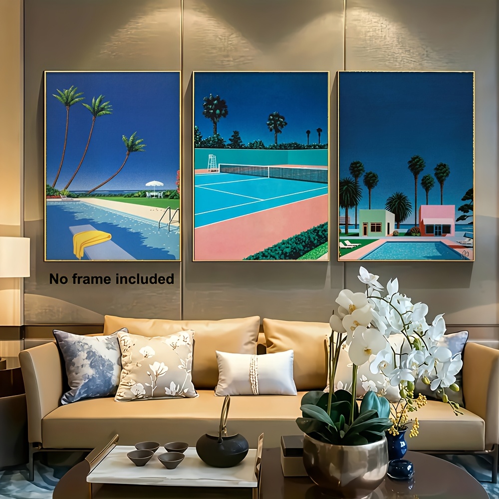Photography Kit - Frameless3pcs Decorative Painting, 2D Frameless Canvas