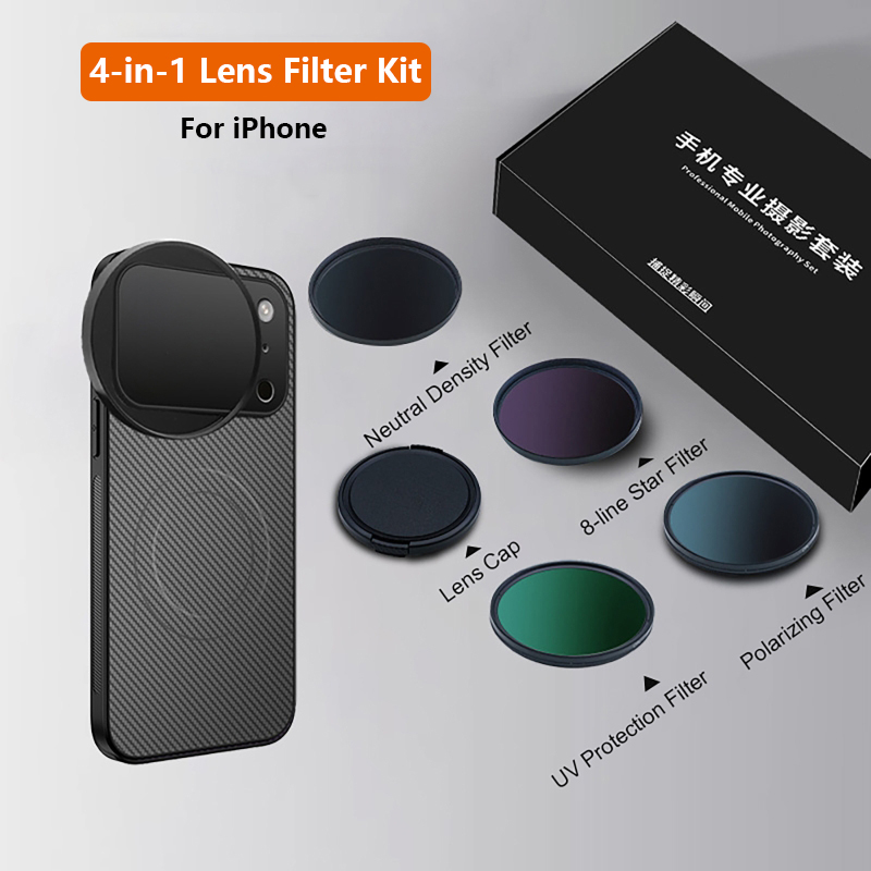 Photography Kit - 4 in 1 Lens 58mm Mobile
