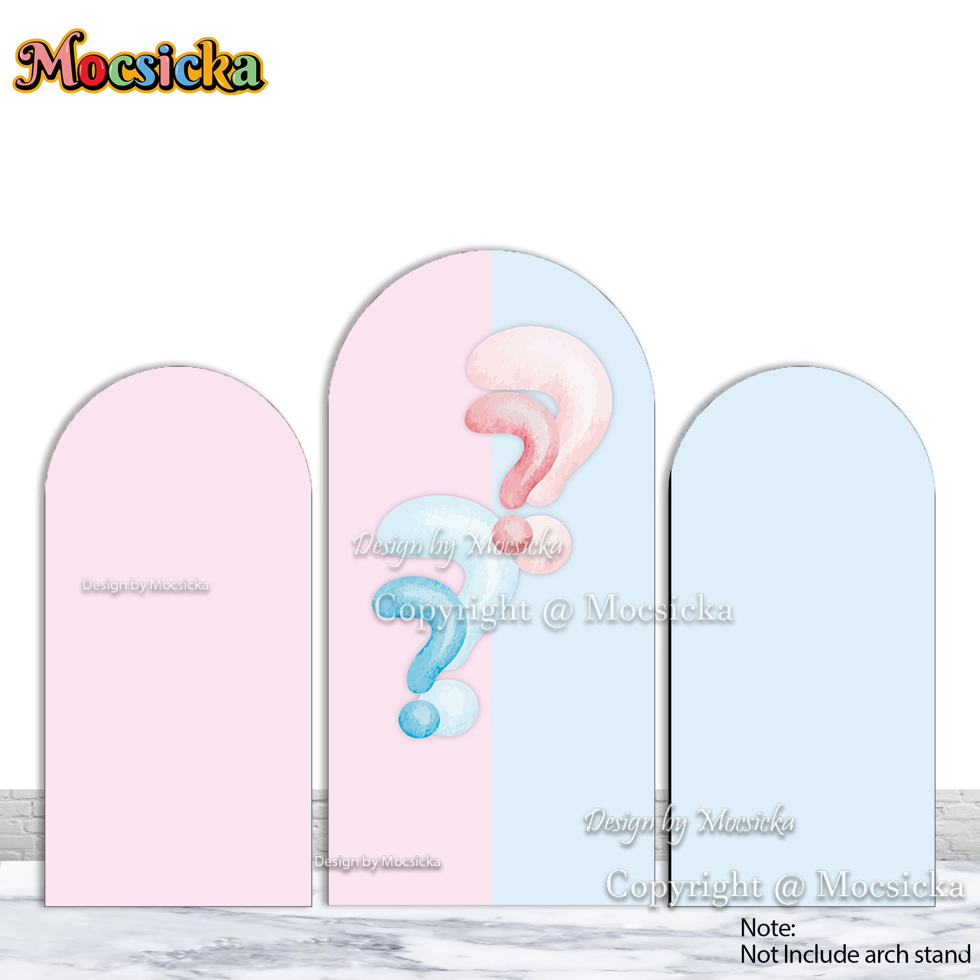 Photography Questions - Mocsicka Gender Reveal Party Arch Cover