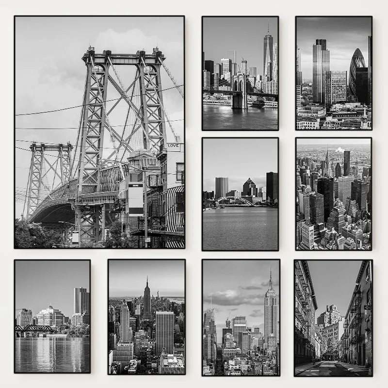 Photography Black And White - （2D Canvas painting） Black and White