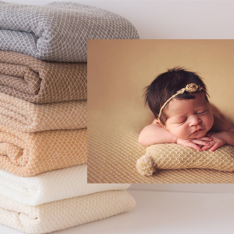 Photography Newborn - 40*160 cm Stretch Lattice Soft Wrap