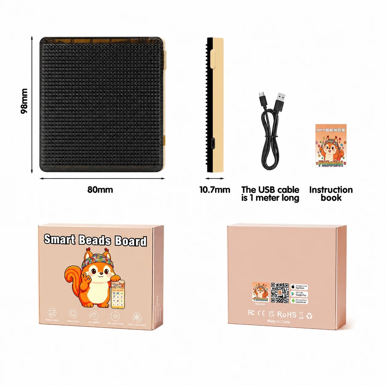 Pixel Art Led Panel - Smart LED Light Board Pixel Art