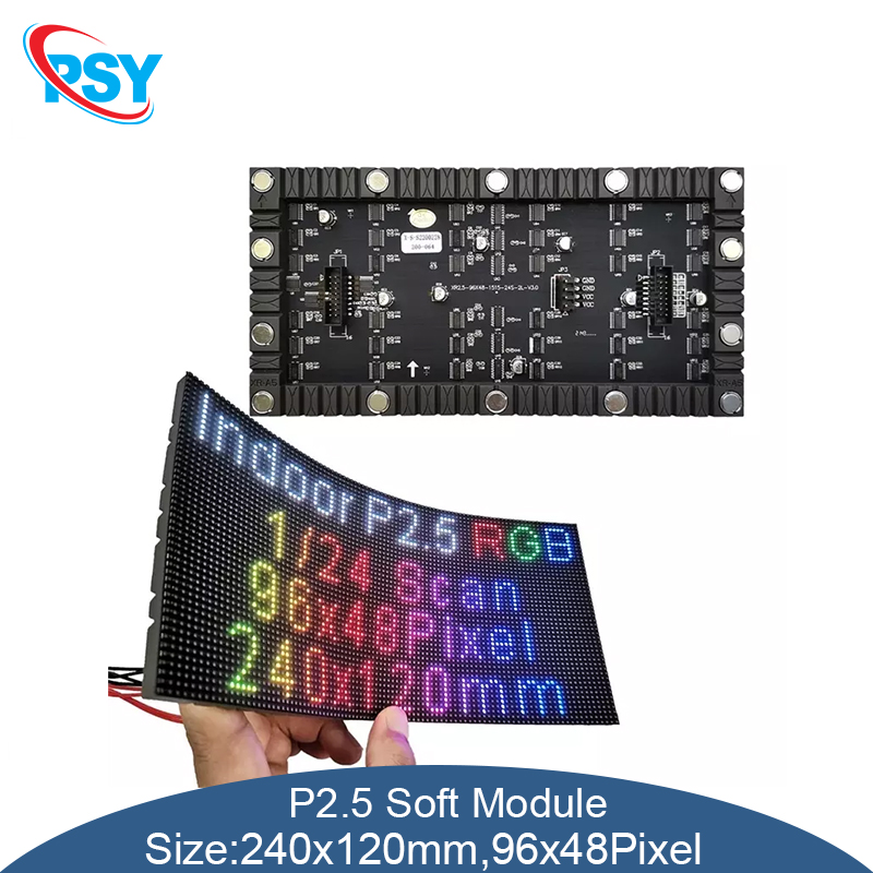Pixel Art Led Panel - LED Indoor Full Color Flexible Module