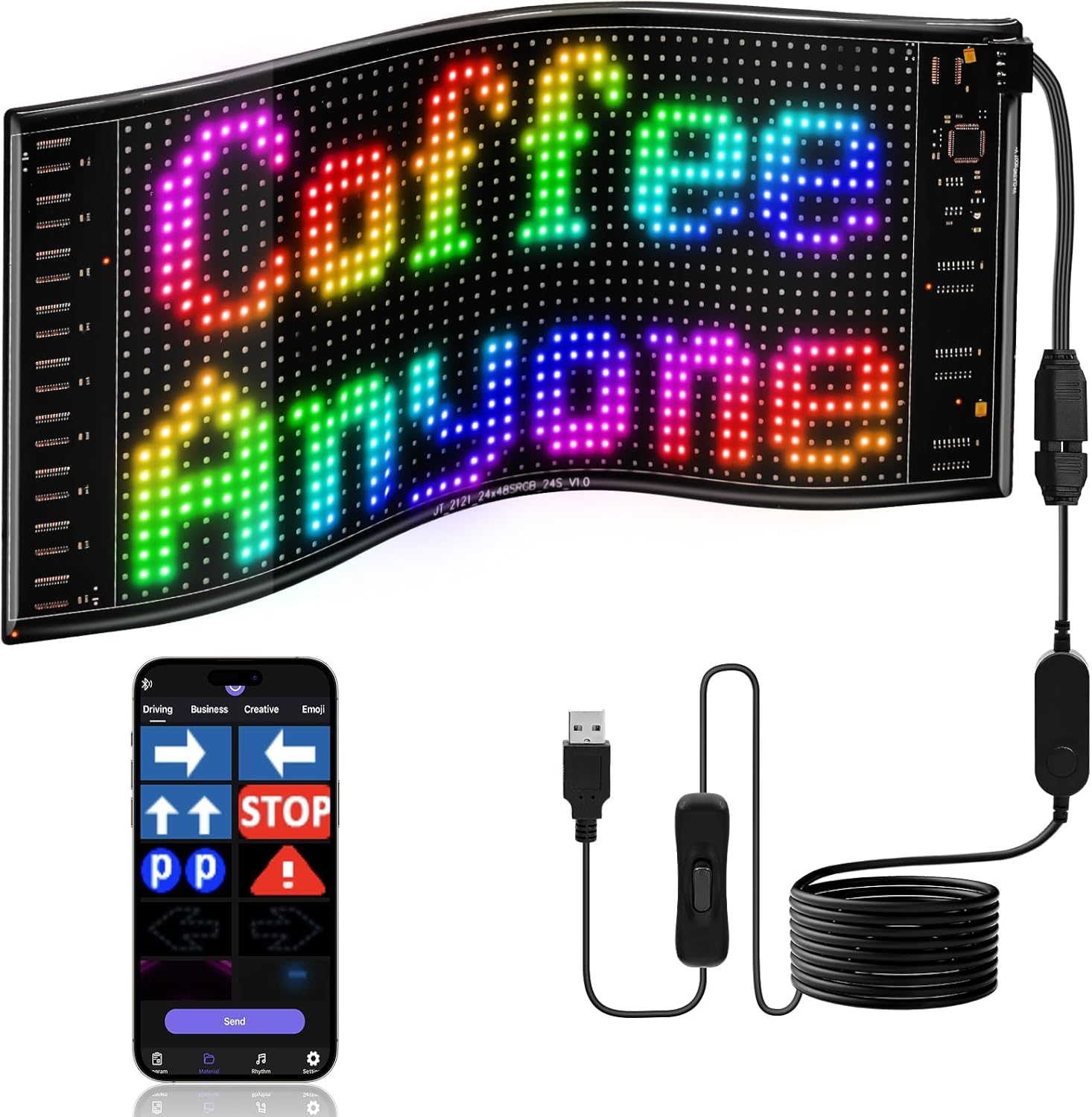 Pixel Art Led Panel - LED DIY Matrix Pixel Panel Led