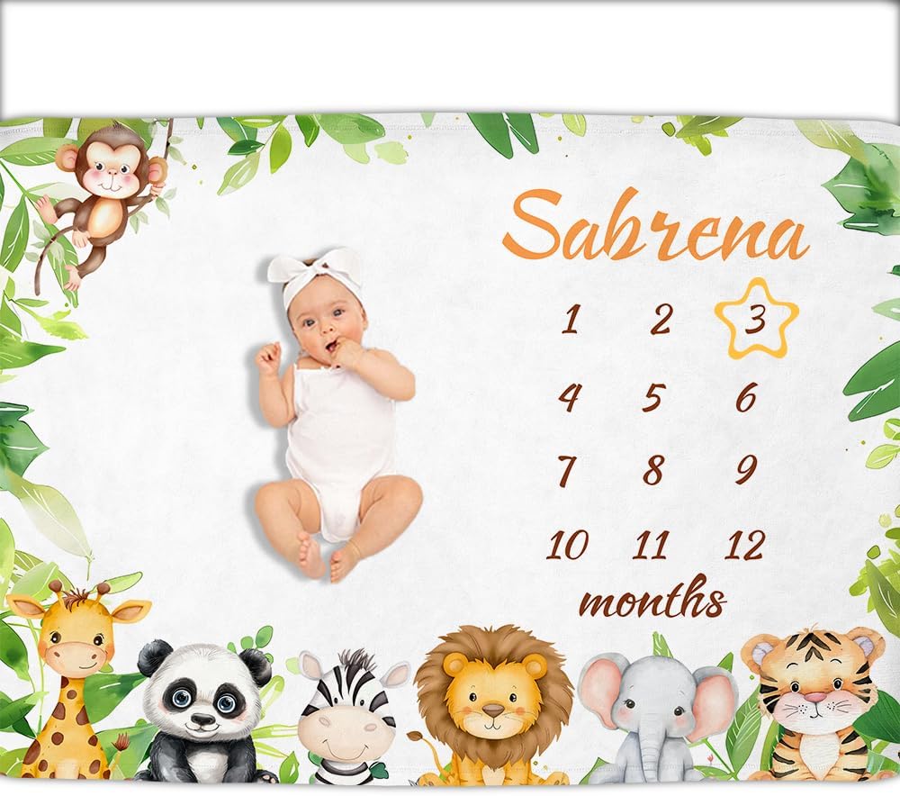 Photography Newborn - VIKAMA Baby 100-Day Milestone Photo Prop
