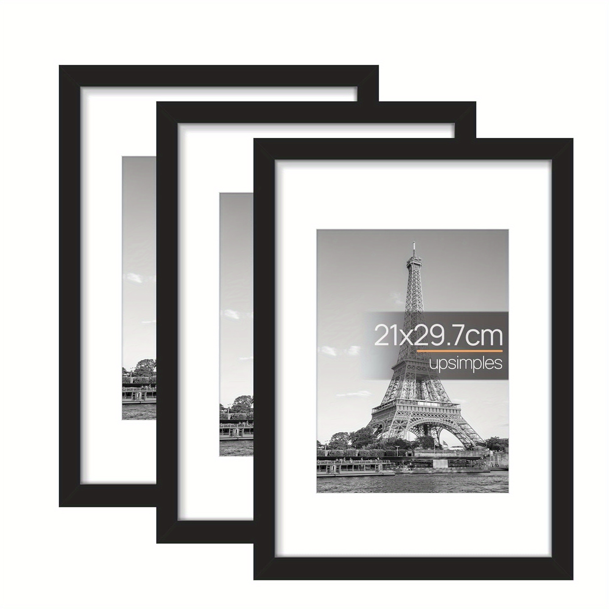 Photography Black And White - 3pcs Wooden Photo Frames for Picture
