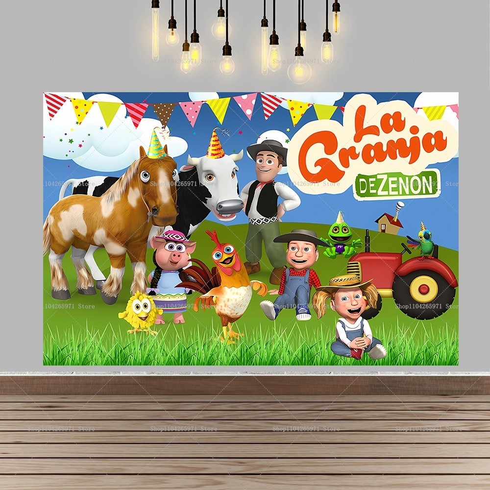 Photography Architecture - Cartoon La Granja De Zenon Backdrop