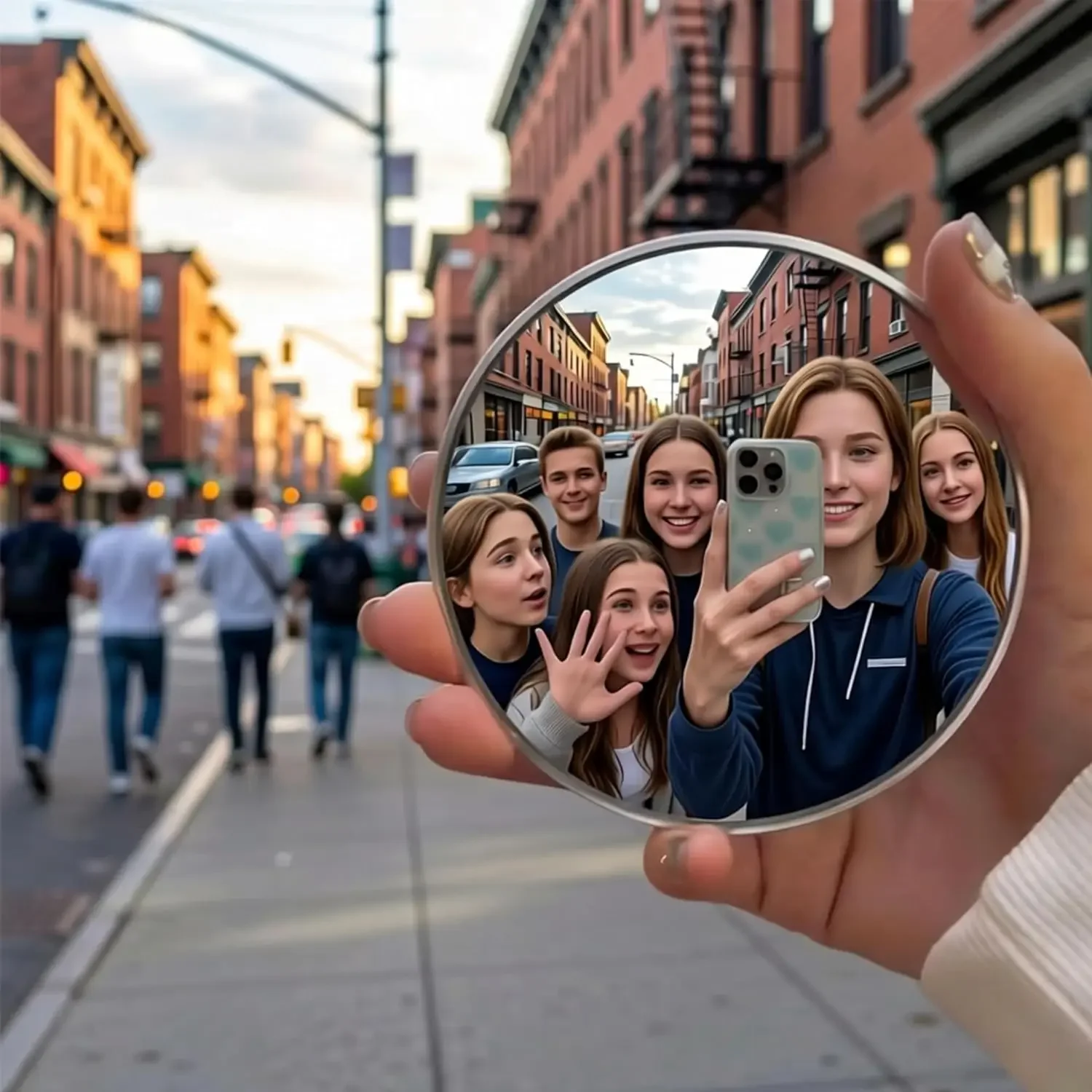 7.5cm/9.5cm Handheld Selfie Mi - Photography Solo ulasan dan harga