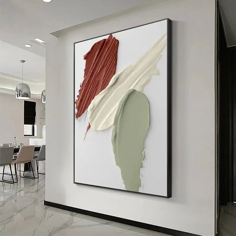 Bold Color Block Abstract Art  - Photography Architecture ulasan dan harga