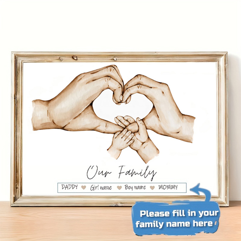 Personalized Custom Family Han - Photography Image ulasan dan harga