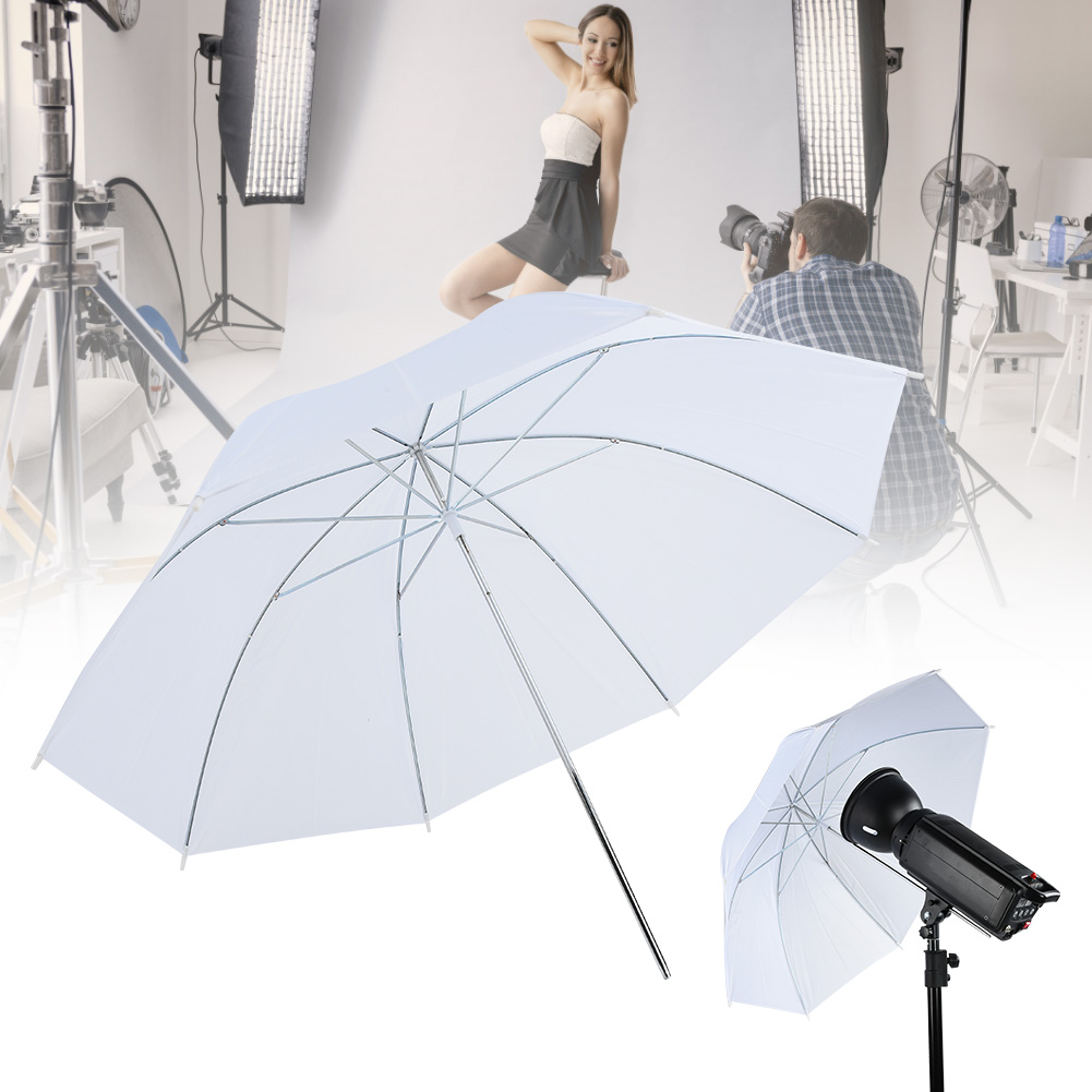 33 Inch Translucent White Soft - Photography Umbrella Light ulasan dan harga