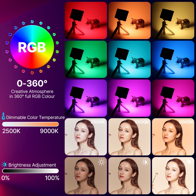 Ulanzi LT002 7 inch Pocket LED - Pixel Art Led Panel ulasan dan harga