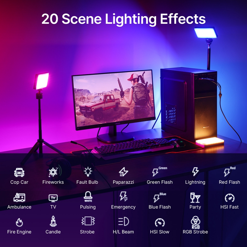Ulanzi LT002 7 inch Pocket LED - Pixel Art Led Panel ulasan dan harga
