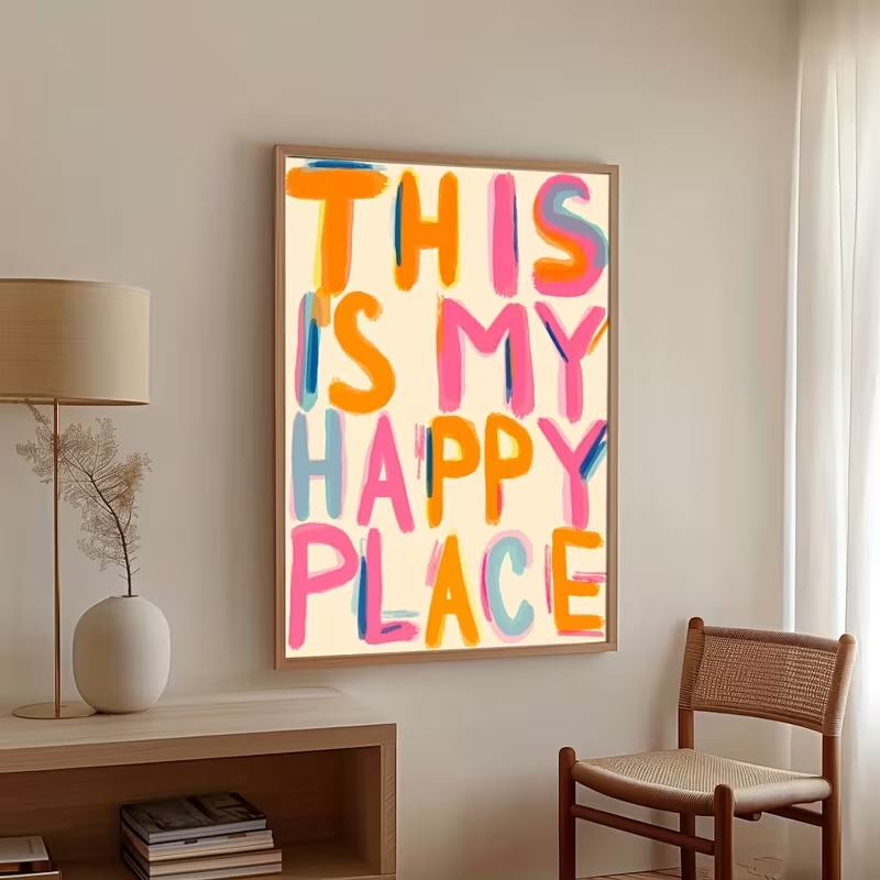 Modern This Is My Happy Place  - Photography Image ulasan dan harga