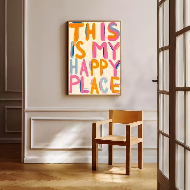 Modern This Is My Happy Place  - Photography Image ulasan dan harga