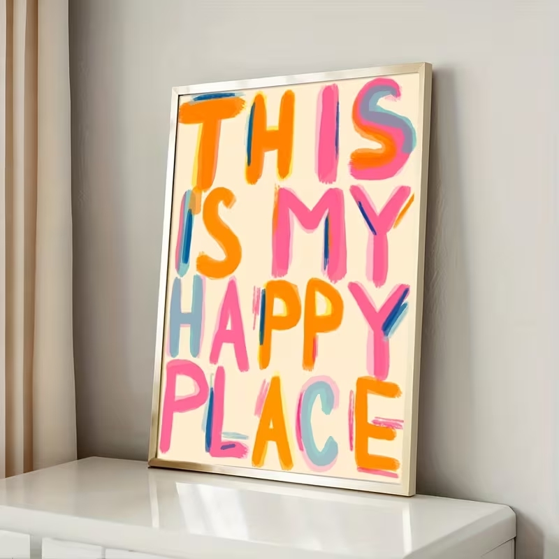 Modern This Is My Happy Place  - Photography Image ulasan dan harga