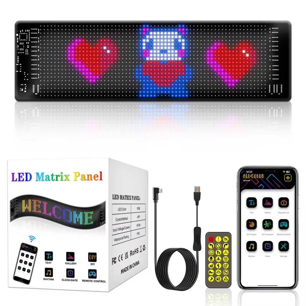 16x96 Plus Truck Eye RGB LED M - Pixel Art Led Panel ulasan dan harga