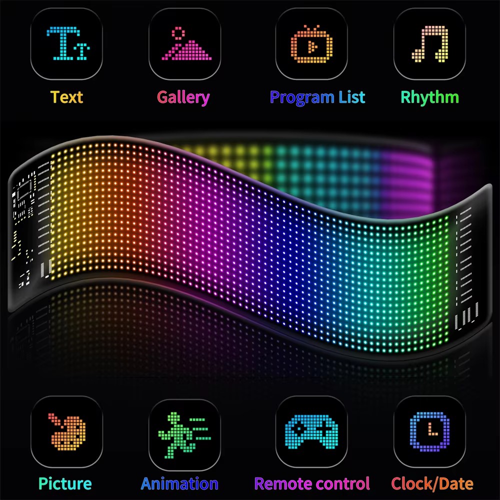 16x96 Plus Truck Eye RGB LED M - Pixel Art Led Panel ulasan dan harga