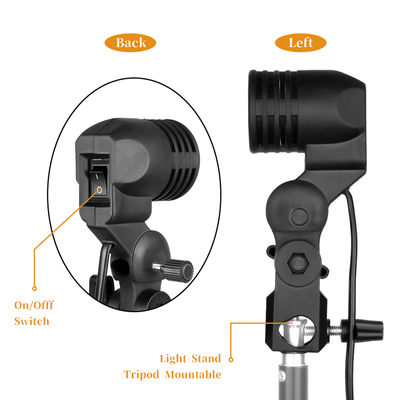 1.8m Cable Cord Light Bulb Sta - Photography Umbrella Light ulasan dan harga