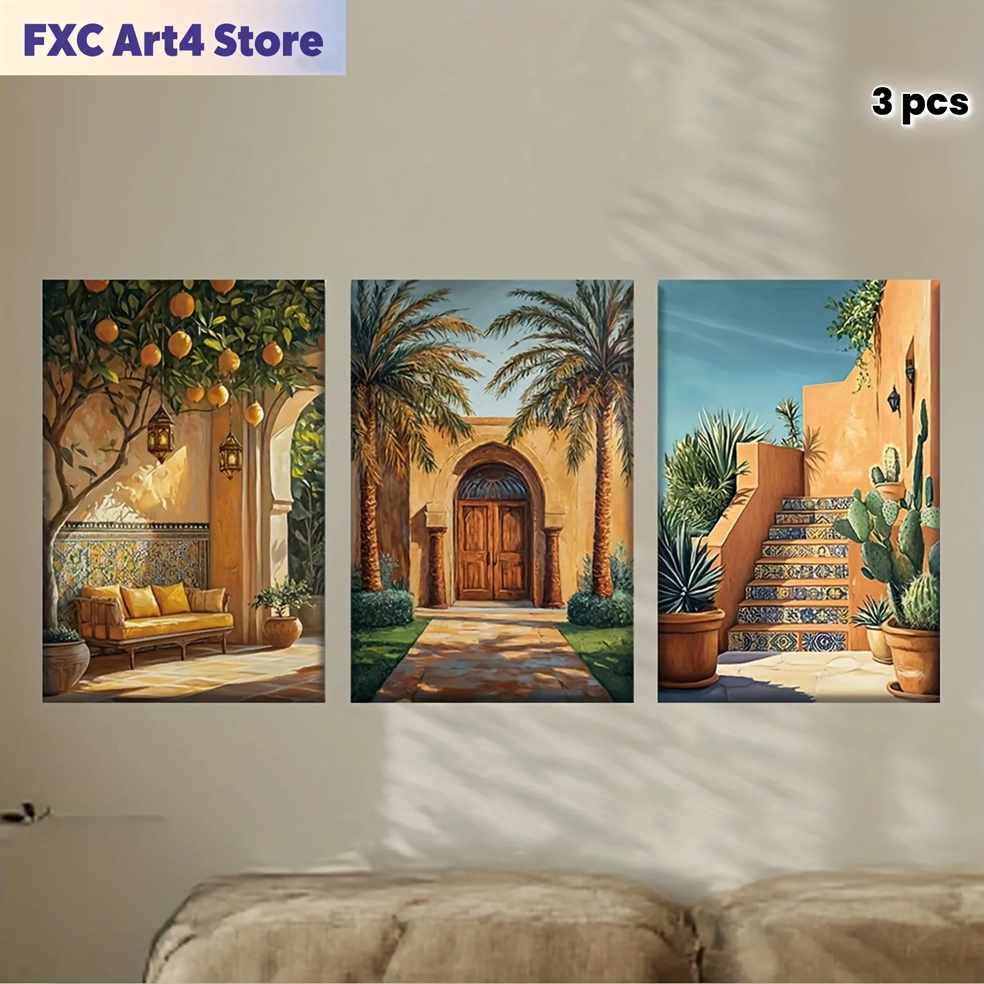 Frameless[JIT]3pcs/set, Canvas - Photography Kit ulasan dan harga