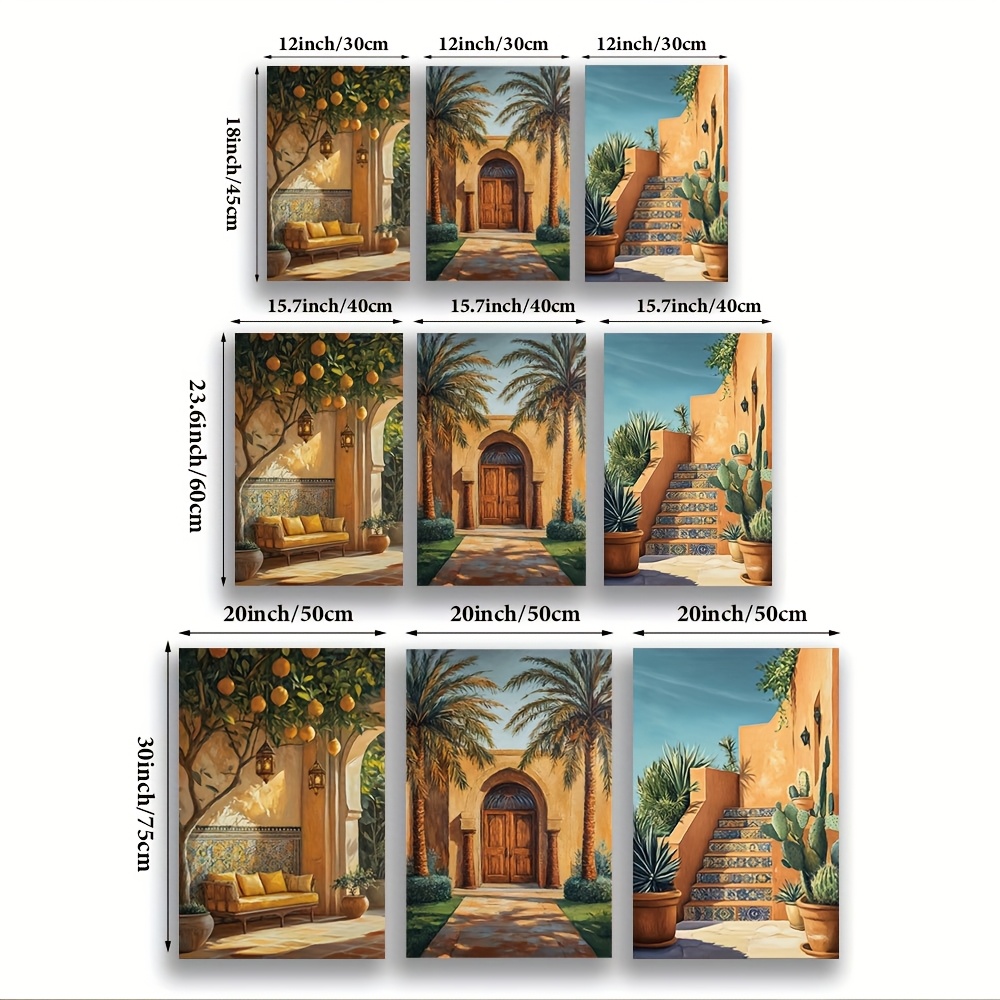 Frameless[JIT]3pcs/set, Canvas - Photography Kit ulasan dan harga