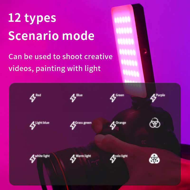 RGB Video Light Portable LED C - Pixel Art Led Panel ulasan dan harga
