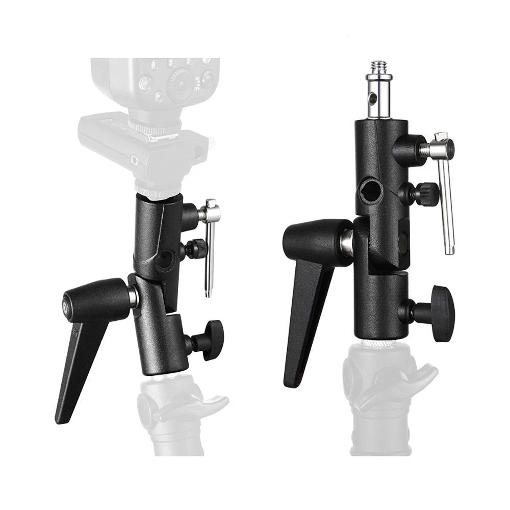 Flash Bracket Hot Shoe Umbrell - Photography Umbrella Light ulasan dan harga