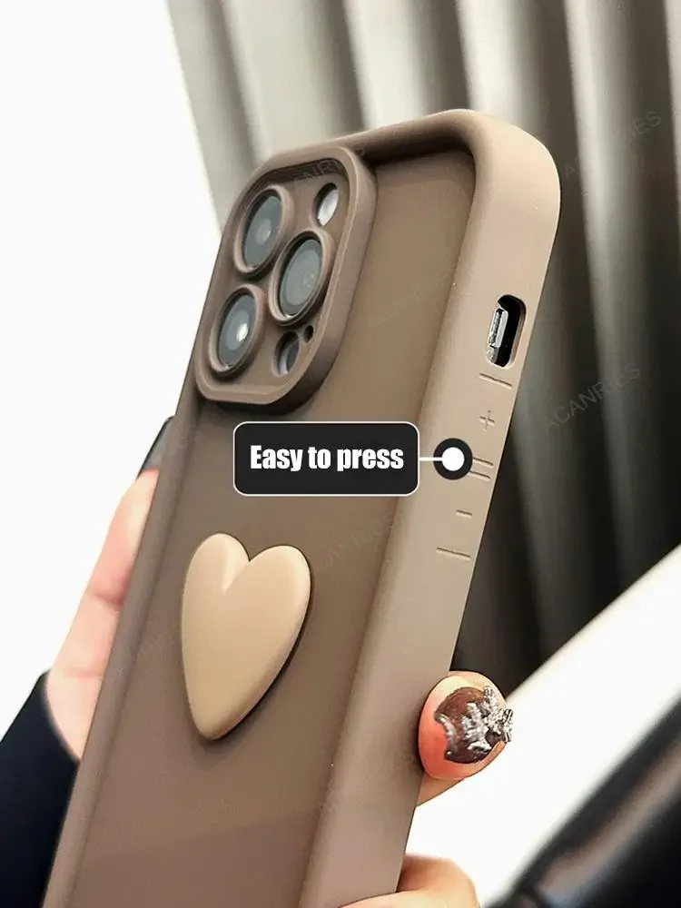 Cute 3D Love Heart Silicone Ca - Photography Xiaomi 15 ulasan dan harga