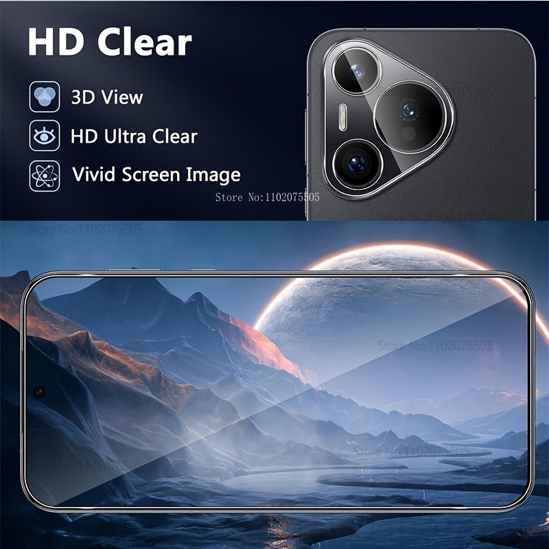 [4-in-1]2Pcs Full Coverage Tem - Photography Kit Huawei Pura 80 Ultra ulasan dan harga