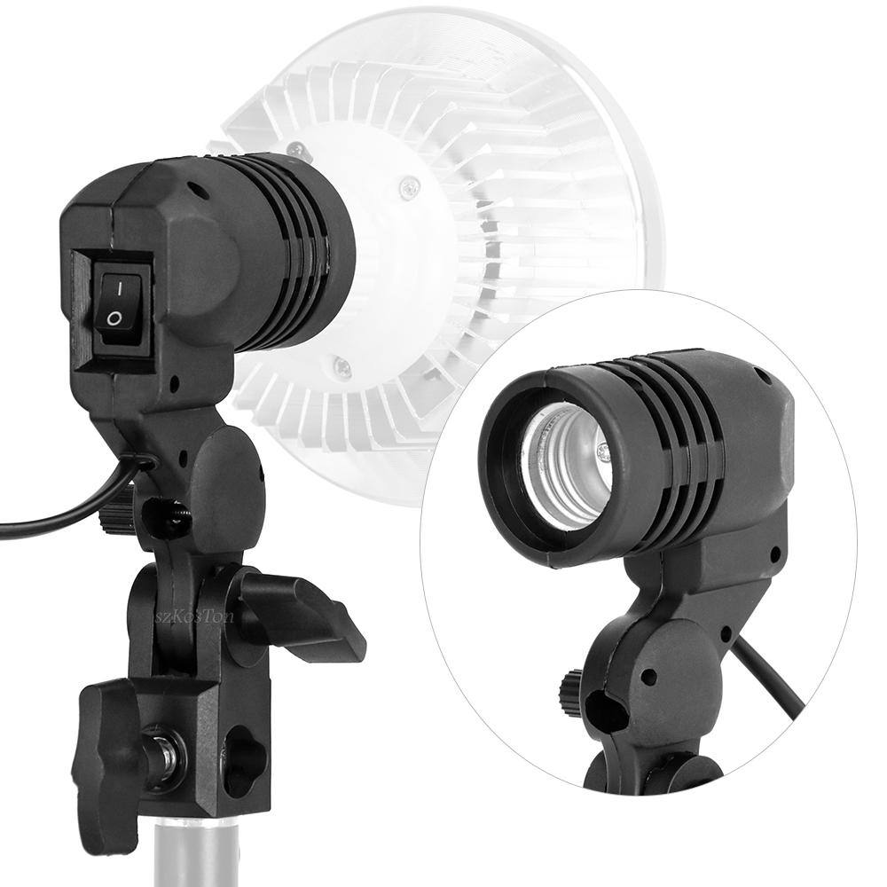 Single Head Bulb Holder E27 So - Photography Umbrella Light ulasan dan harga