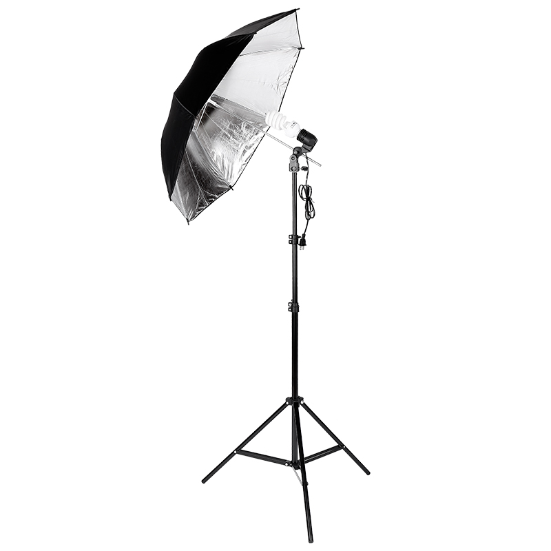 3*45W Photography Photo Video  - Photography Umbrella Light ulasan dan harga