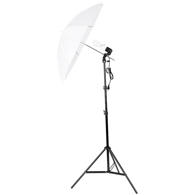 3*45W Photography Photo Video  - Photography Umbrella Light ulasan dan harga