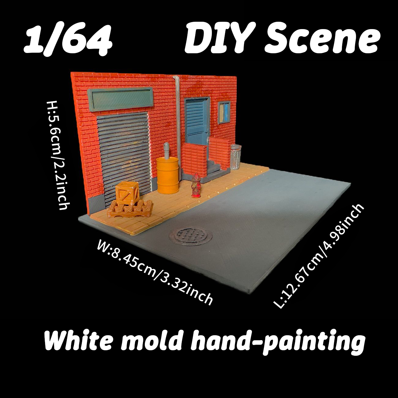 1:64 scale street scene model, - Photography Architecture ulasan dan harga