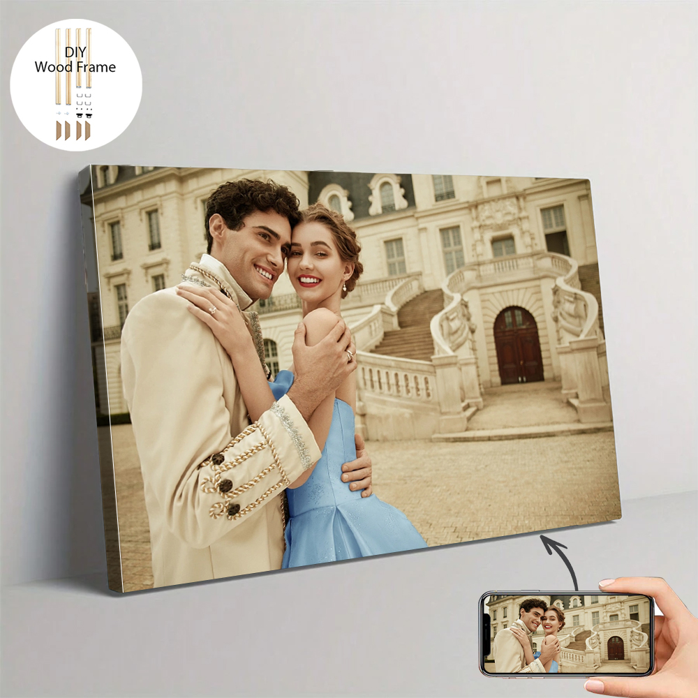 1 pc Custom Photo with DIY fra - Photography Exhibition ulasan dan harga