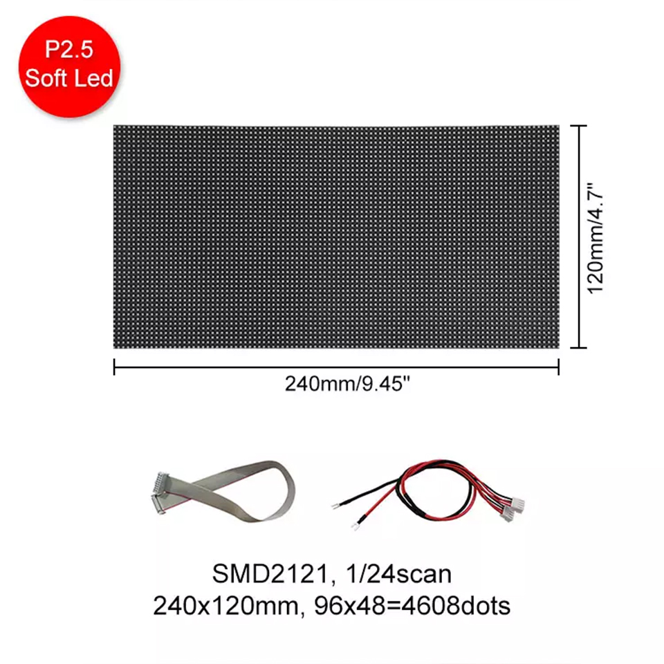 LED Indoor Full Color Flexible - Pixel Art Led Panel ulasan dan harga