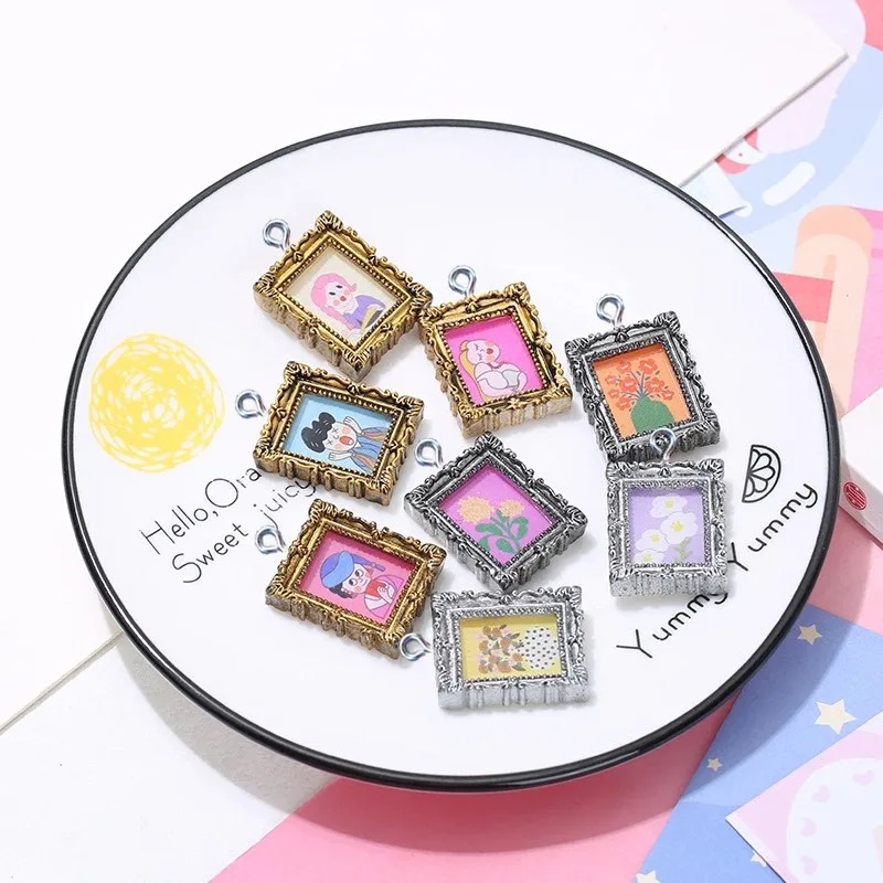 10Pcs Flatback Cabochon Vintag - Photography Exhibition ulasan dan harga