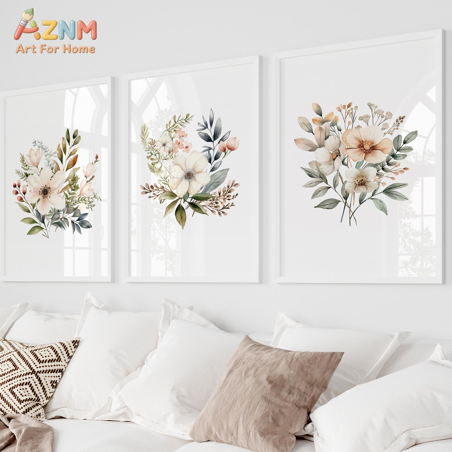 Set of 3 Wildflowers |Vintage  - Photography Kit ulasan dan harga