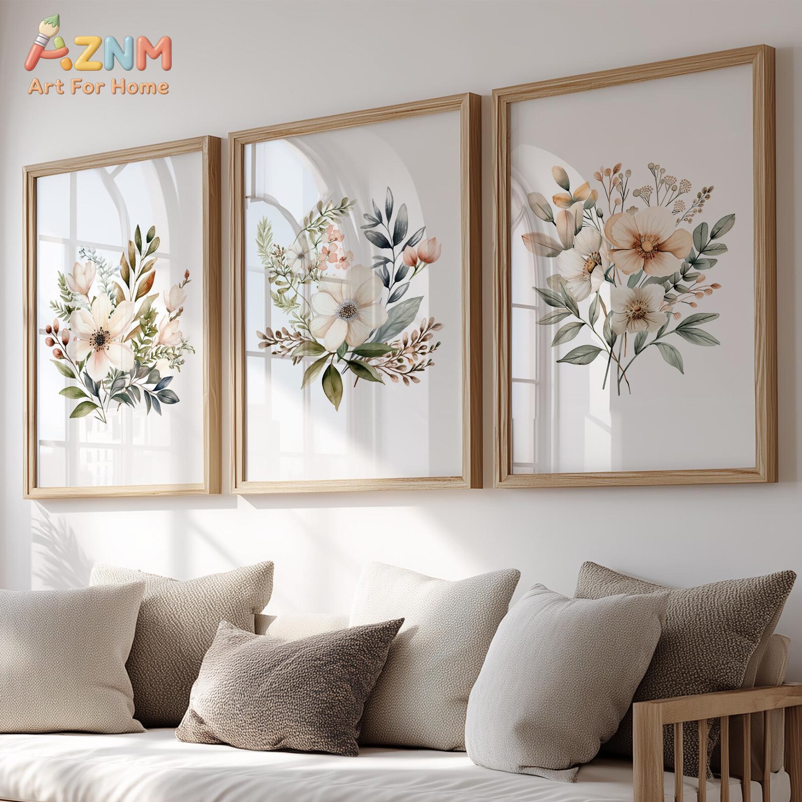 Set of 3 Wildflowers |Vintage  - Photography Kit ulasan dan harga