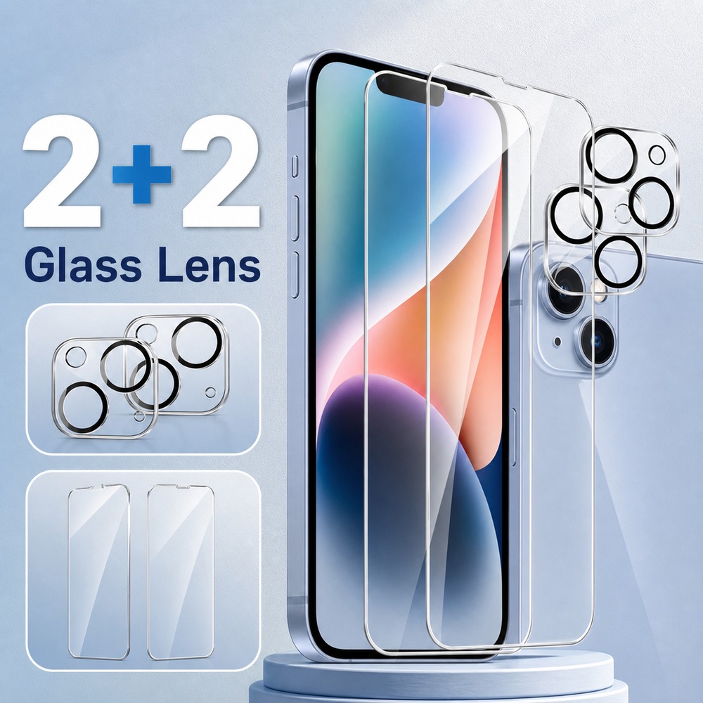 2+2PCS Tempered Glass For HUAW - Photography Kit Huawei Pura 80 Ultra ulasan dan harga
