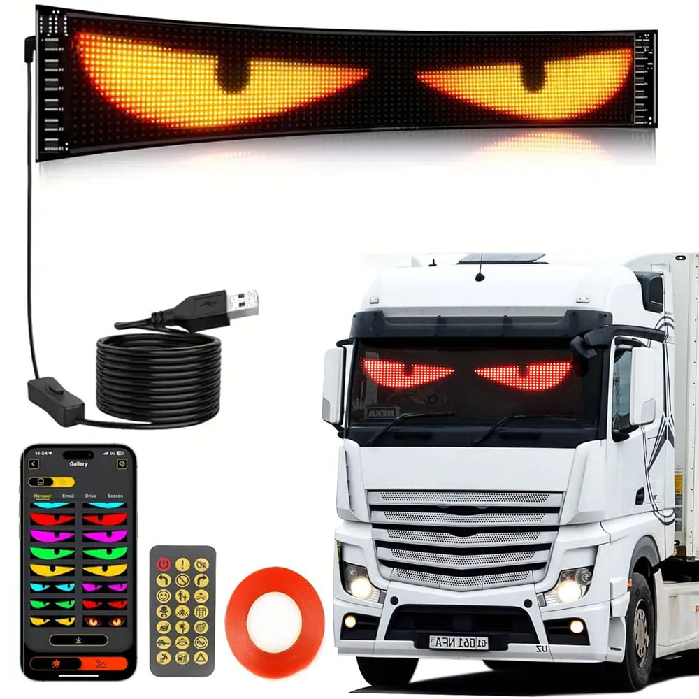 16x96 Plus Truck Eye RGB LED M - Pixel Art Led Panel ulasan dan harga