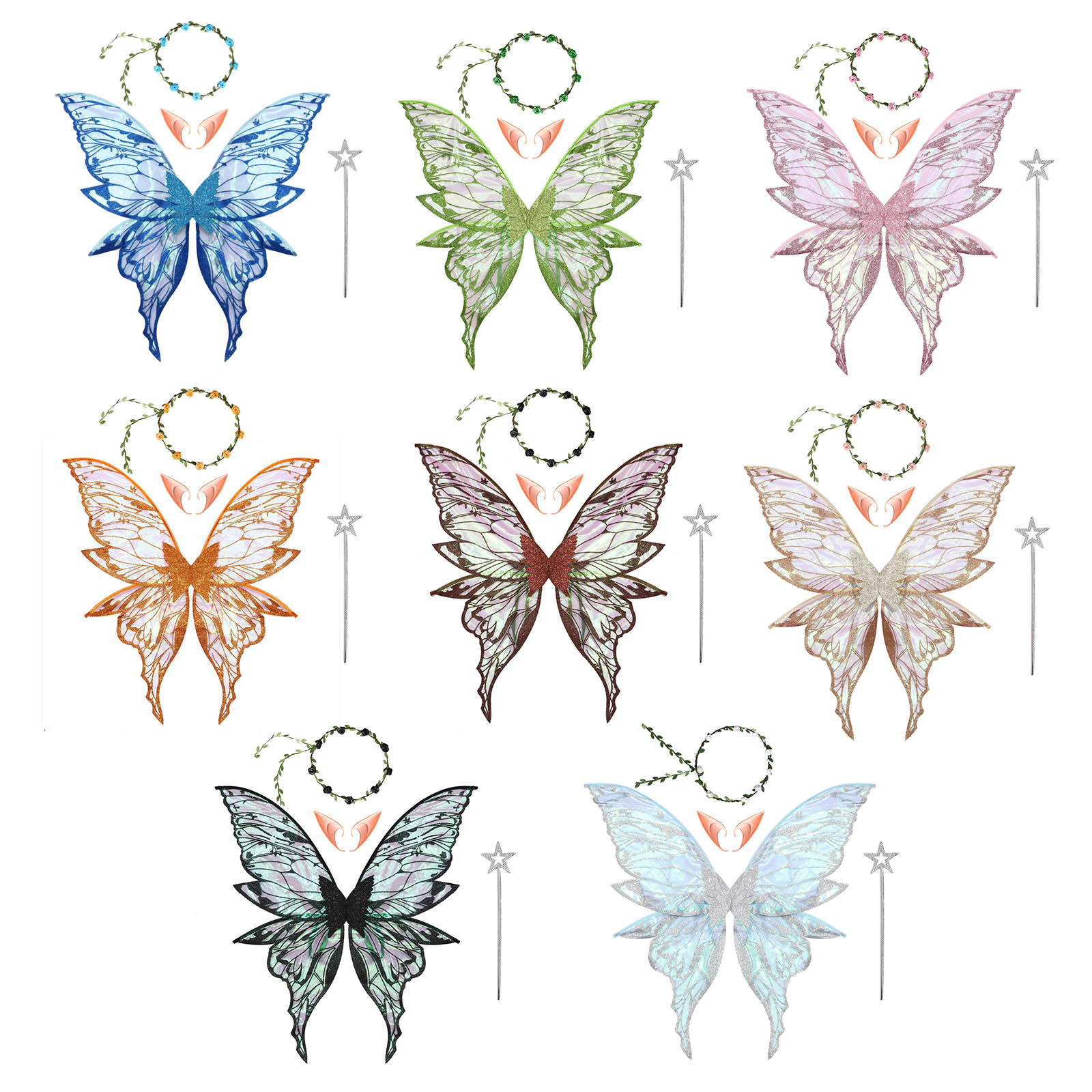Butterfly Fairy Elf Costume Wi - Photography Of The Day ulasan dan harga