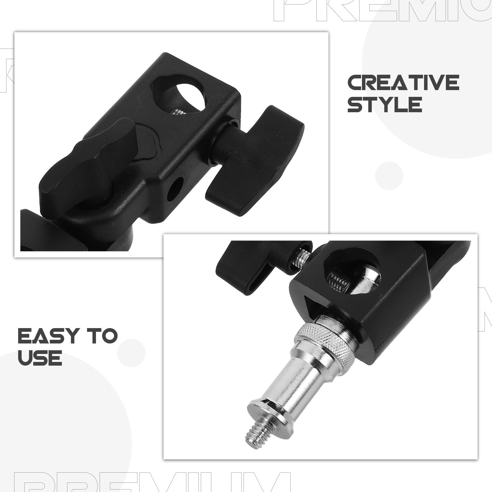 Photography Light Stand Clamp  - Photography Umbrella Light ulasan dan harga
