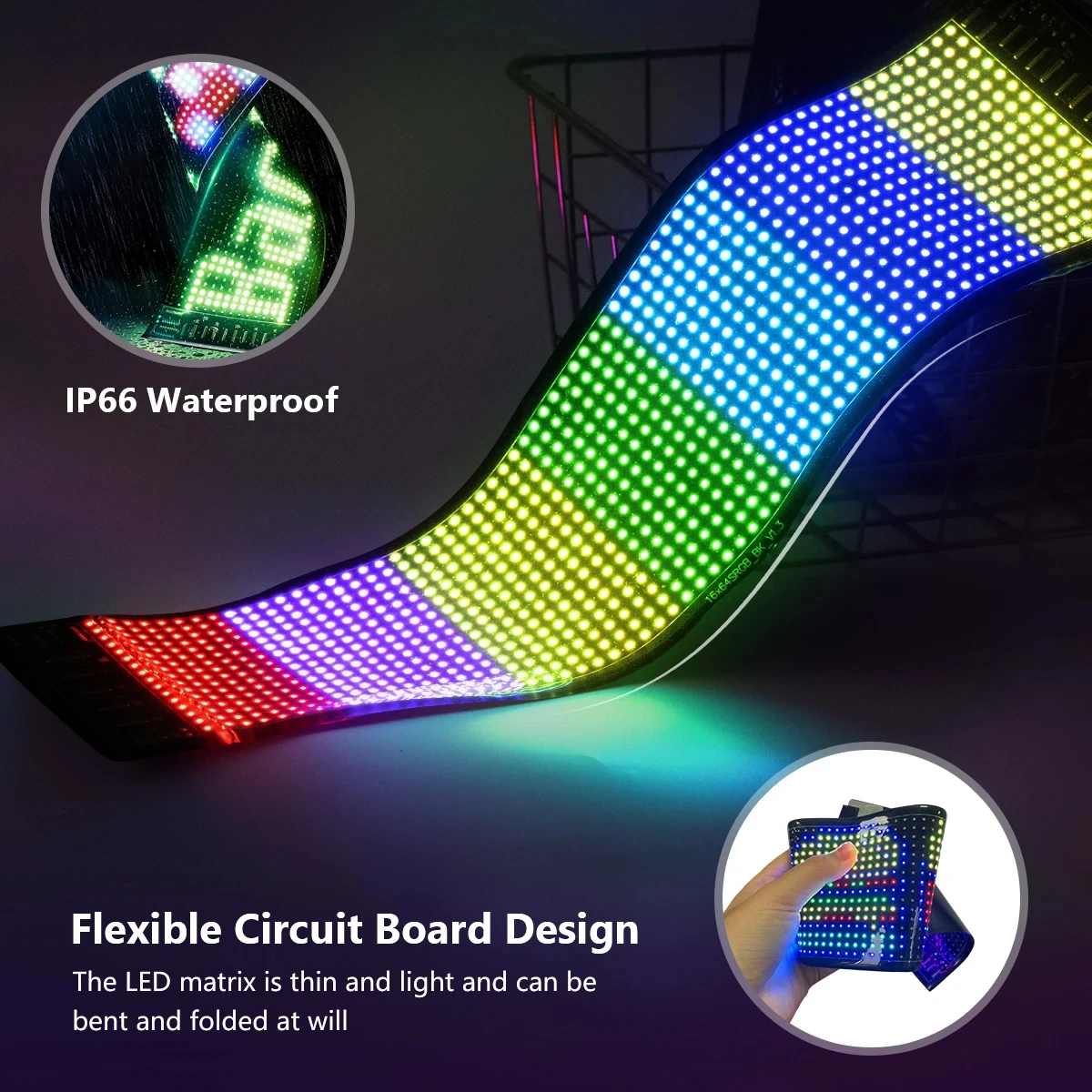 LED DIY Matrix Pixel Panel Led - Pixel Art Led Panel ulasan dan harga