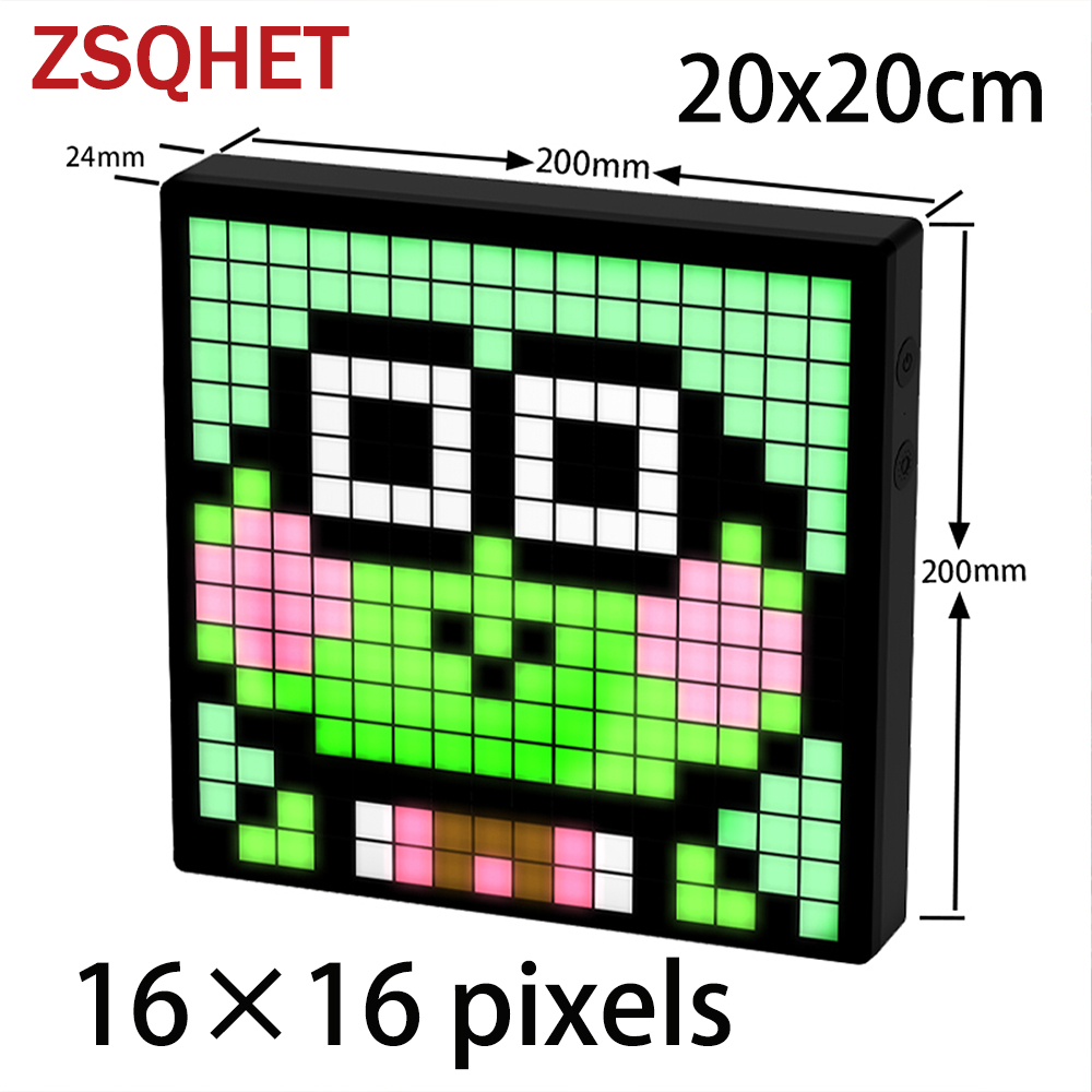 ZSQHET LED Pixel Art Display S - Pixel Art Led Panel ulasan dan harga