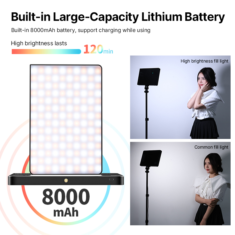 Ulanzi LT003 15W RGB Video Lig - Pixel Art Led Panel ulasan dan harga