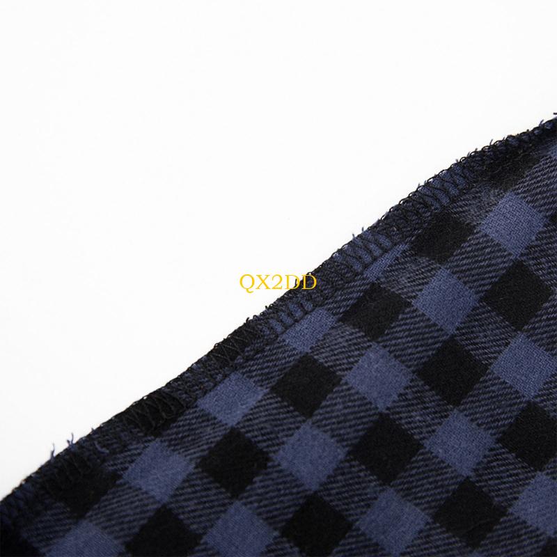 QX2D Checkered Pillow Pants &  - Photography Outfit ulasan dan harga