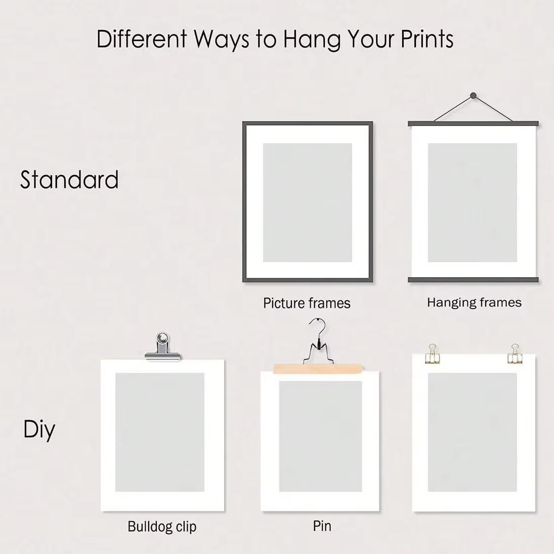 6pcs/set Custom Canvas Printin - Photography Life ulasan dan harga