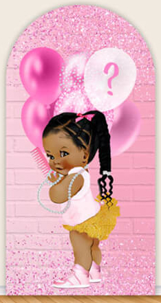 LS Gender Reveal Party Arch Co - Photography Questions ulasan dan harga