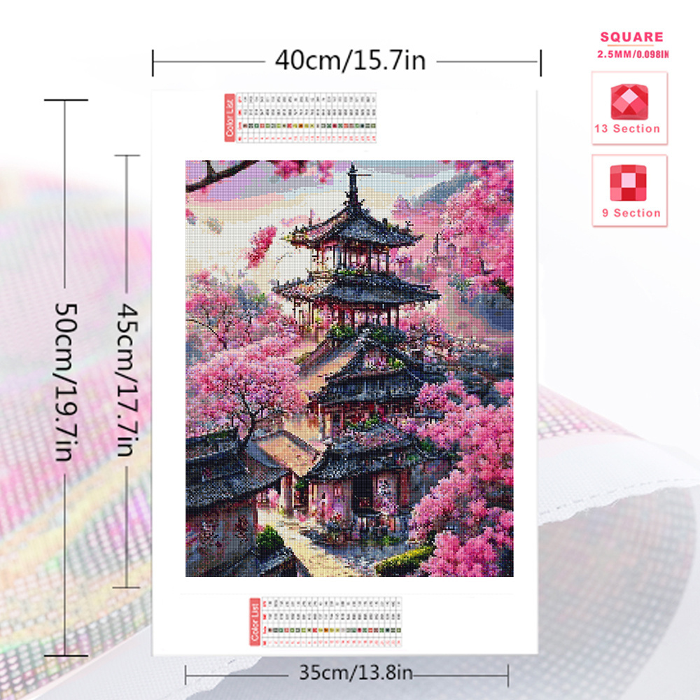 Evershine Full Square Diamond  - Photography Architecture ulasan dan harga