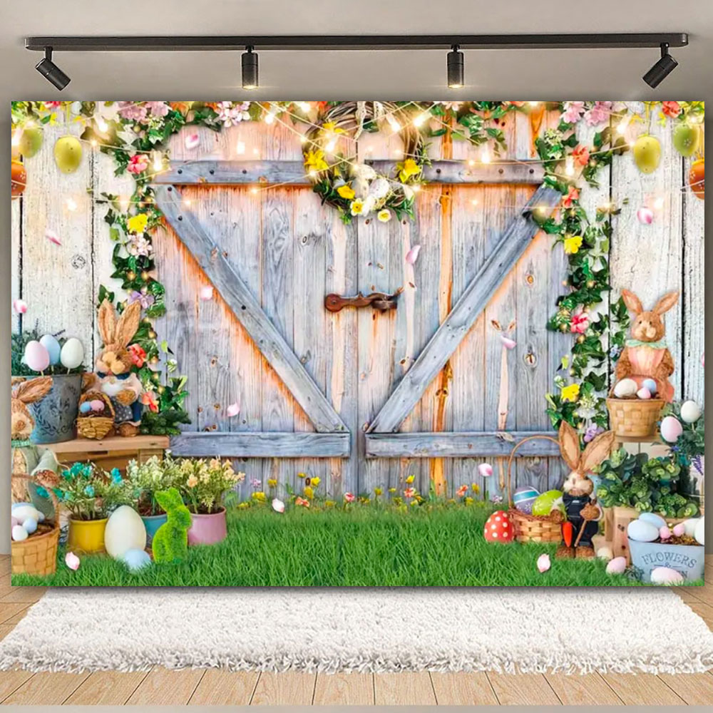 Happy Easter Backdrop Photogra - Photography Architecture ulasan dan harga